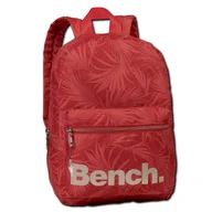 Plecaki - Bench czerwony plecak nylonowy plecak miejski sklep damski 25x35x12 plecak damski D2ORI304D - miniaturka - grafika 1