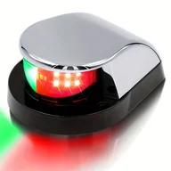 Inne - TEMU Sygnał dźwiękowy LED 12V do łodzi - lewe i prawe nawigacja, ostrzeżenie, pilot i akcesoria do jachtów z DRL, łączenie elektryczne, materiał PC, - miniaturka - grafika 1