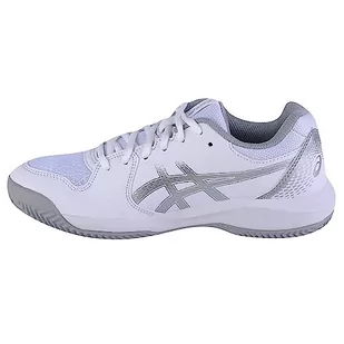 ASICS Gel-Dedicate 8 Clay damskie sneakersy, White Pure Silver, 43.5 EU - Sneakersy damskie - miniaturka - grafika 1