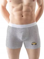 Majtki męskie - Bokserki Męskie 3-pak Bawełniane XL Green Fish Mix Wzorów - miniaturka - grafika 1