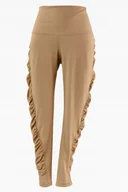 Legginsy - Legginsy Reebok Bold Ruched H56371 Beżowe S Damskie - miniaturka - grafika 1