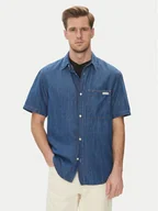 Koszule męskie - Calvin Klein Jeans Koszula jeansowa J30J327178 Niebieski Regular Fit - miniaturka - grafika 1
