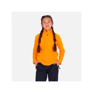 Pozostała odzież narciarska - Polar narciarski dla dzieci Rossignol Girl 1/2 Zip Fleece pomarańczowy - miniaturka - grafika 1