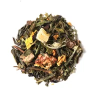 Herbata - Herbata zielona smakowa wolność 120g najlepsza herbata liściasta sypana w eko opakowaniu - miniaturka - grafika 1