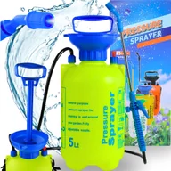 Opryskiwacze - Opryskiwacz Ciśnieniowy Ogrodowy Ręczny 5 L Długa Lanca Na Chwasty Na Ogród - miniaturka - grafika 1