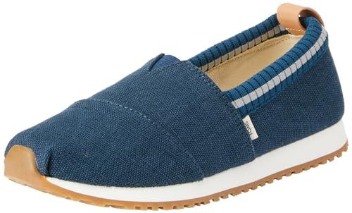 TOMS Alpargata Resident, Buty dziecięce, Majolica Blue Heritage Canvas, 30.5 EU