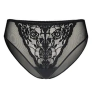 Majtki damskie - Majtki damskie klasyczne Glamour czarne, Teyli - miniaturka - grafika 1