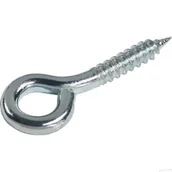 Haki, szakle i karabinki - Lux-Tools Hak zamknięty ocynkowany 4,4x25mm 6szt. - miniaturka - grafika 1