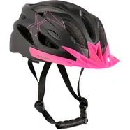 Kask rowerowy NILS EXTREME MTW291 Czarno-różowy  rozmiar L)