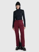 Spodnie narciarskie - 4F Spodnie narciarskie w kolorze czerwonym - miniaturka - grafika 1