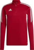 Bluzy męskie - Bluza męska adidas Condivo 22 Training Top czerwona HB0007-3XL - miniaturka - grafika 1