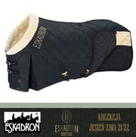 Derki dla konia - Eskadron Derka stajenna 150g 840D STABLE FAUXFUR Heritage AW 2021/22 - - antique green - miniaturka - grafika 1