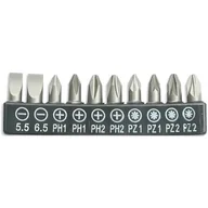 Klucze i nasadki - Dedra Zestaw bitów 18A07S11 - miniaturka - grafika 1