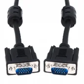 Kable - Kabel D-Sub Vga-Vga Monitor 1,5M Przewód Full Hd - miniaturka - grafika 1