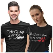 Walentynki - KOSZULKI DLA PAR NA WALENTYNKI PREZENT LIMITED EDITION - miniaturka - grafika 1