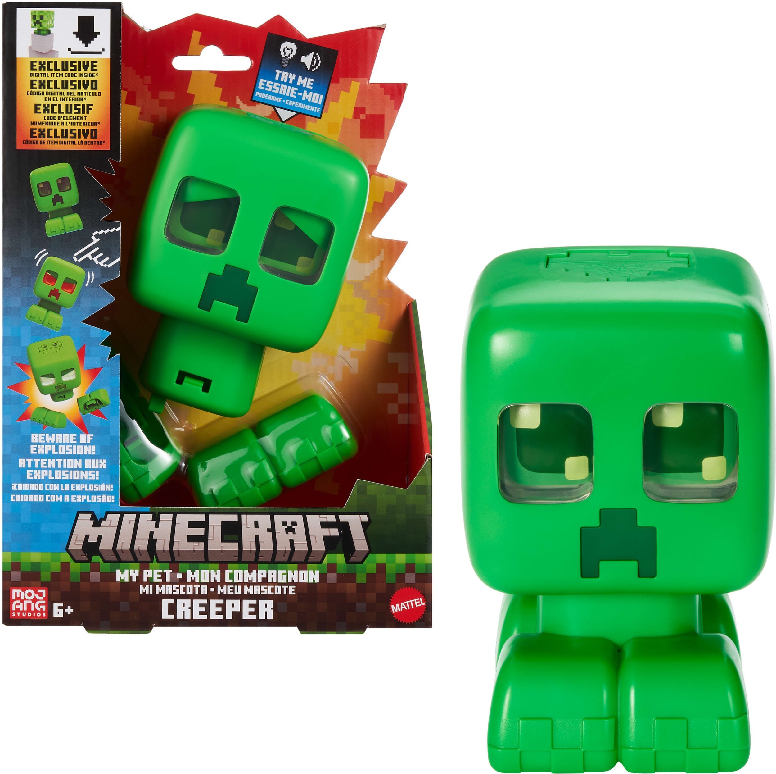 MINECRAFT figurele - My Pet Creeper JGX49