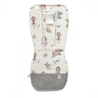 Akcesoria do wózków - Bambusowa wkładka do wózka 5-punktowa dwustronna Wróżki - miniaturka - grafika 1