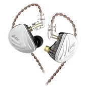 Słuchawki - KZ AS16 z mikrofonem czarny - miniaturka - grafika 1