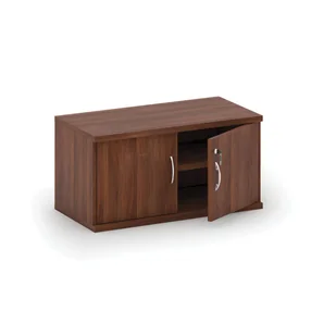 B2B Partner Nadstawka dwudrzwiowa, 800 x 400 x 400 mm, orzech CF-B80401-W, SS-881 - Inne meble biurowe - miniaturka - grafika 1