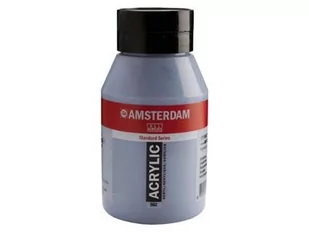 Talens Amsterdam, farba akrylowa, 1000 ml, Niebieski szarawy - Przybory szkolne - miniaturka - grafika 2