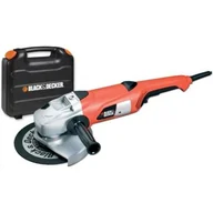 Walizki - Black&Decker Black + Decker szlifierka kątowa 2000 W z blokadą wrzeciona KG2000K-QS - miniaturka - grafika 1