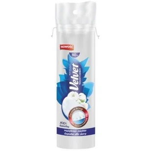Velvet Velvet, Natural Comfort, płatki kosmetyczne, 80 szt. - Waciki, płatki i patyczki kosmetyczne - miniaturka - grafika 2