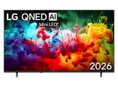 Telewizory - LG QNED Mini LED 75QNED70B6A 75" 4K HDR10 Super Upscaling Czarny - miniaturka - grafika 1