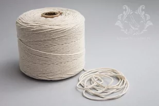 Nici wędliniarskie / przędza cienka biała op. 0,5 kg - Artykuły masarskie - miniaturka - grafika 1