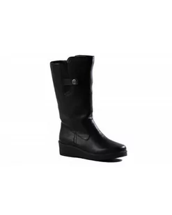 KOZAKI RIEKER - Y4655-00 BLACK - Rieker - Kozaki damskie - miniaturka - grafika 1