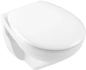 Miski WC - Villeroy & Boch O.novo Toaleta WC 49x36 cm bez kołnierza weiss alpin 7667R001 - miniaturka - grafika 1