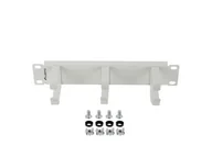 Szafy rack - Organizer kabli lanberg 10" 1u z 3 metalowymi uchwytami typ b szary AK-1702-S - miniaturka - grafika 1