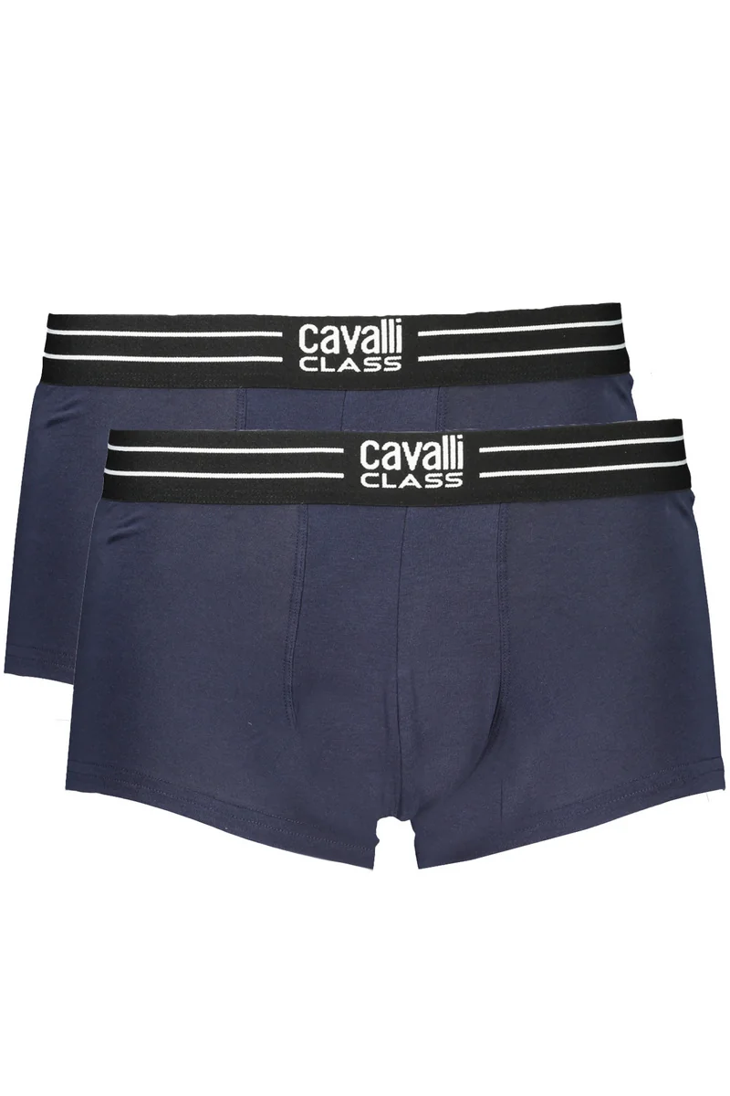 CAVALLI CLASS BOKSERKI MĘSKIE NIEBIESKIE S
