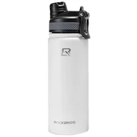 Shakery i bidony sportowe - Bidon ROCKBROS 35210029005 530 ml Biały - miniaturka - grafika 1