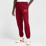 Spodnie męskie - Męskie Spodnie NIKE M NK CLUB BB CUFF PANT JDI AOP HJ2214-677 – Czerwony - miniaturka - grafika 1
