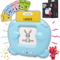 Zabawki interaktywne dla dzieci - MaxLife CZYTNIK KART DO NAUKI ANGIELSKIEGO Zabawka Karty Do Wczesnej Nauki Języka - miniaturka - grafika 1