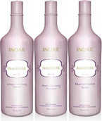 Kosmetyki do stylizacji włosów - Inoar BotoHair Zestaw do zabiegu termicznej odbudowy włosów, botoks 3x1000ml - miniaturka - grafika 1