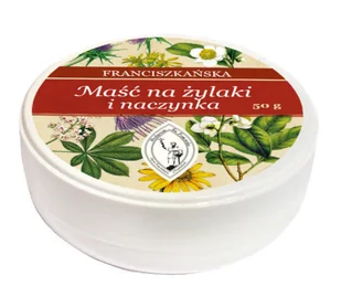 Franciszkańska NA ŻYLAKI I NACZYNKA 50g Herbarium Św. Franciszka - Żele i maści lecznicze - miniaturka - grafika 1
