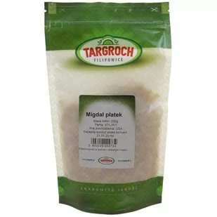 Targroch Płatki Migdałowe 250g - - Bakalie - miniaturka - grafika 1