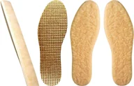 Akcesoria obuwnicze - ZŁOTE Wkładki do butów ZIMOWE Wyściółki KOŻUCH 15 mm 3 LEVELE - 43 / G11-05 - miniaturka - grafika 1