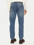 Spodnie męskie - La Martina Jeansy ZMT014 DM106 Granatowy Regular Fit - miniaturka - grafika 1