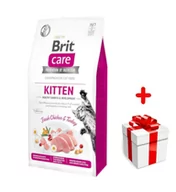 Sucha karma dla kotów - BRIT Care Cat Grain-Free  Kitten 2kg + niespodzianka dla kota GRATIS! - miniaturka - grafika 1