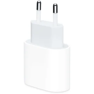 Ładowarka sieciowa oryginalna Apple USB-C typ C 20W szybka MHJE3ZM/A do iPhone adapter kostka Biała - Ładowarki do telefonów - miniaturka - grafika 4