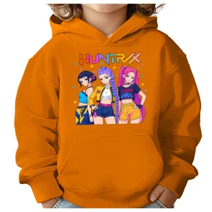 BLUZA DZIECIĘCA KPOP DEMON HUNTERS HUNTRIX 122-128 Z KAPTUREM BAWEŁNIANA - Bluzy dla dziewczynek BLUZA DZIECIĘCA KPOP DEMON HUNTERS HUNTRIX 122-128 Z KAPTUREM BAWEŁNIANA - Bluzy dla dziewczynek - miniaturka - grafika 1