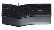 Klawiatury - CHERRY KC 4500 ERGO USB QWERTY British English Czarny  JK-4500GB-2 - miniaturka - grafika 1