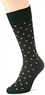 HACKETT LONDON Męskie skarpety kwadratowe, 665 zielone, rozmiar M, 665 GREEN, Small - Skarpetki męskie - miniaturka - grafika 1