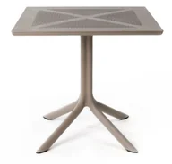 Stoły ogrodowe - Stół Nardi CLIPX 70 Tortora - miniaturka - grafika 1