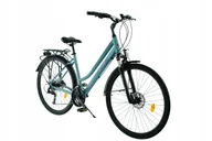 Rowery - Rower trekkingowy 28 Kands VERSO 1.0 Acera 3x7 błękitny mat D17 hydr 2025 - miniaturka - grafika 1