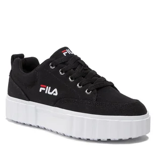 Sneakersy Fila Sandblast C Wmn FFW0062.80010 Czarny - Sneakersy damskie - miniaturka - grafika 1