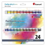 Farby i media malarskie - Hasta Farby akrylowe w tubie 24 kolory - miniaturka - grafika 1