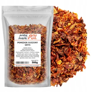POMIDORY SUSZONE PŁATKI 500g Aromatyczne pomidor grys wysoka jakość Kol-Pol - Przyprawy i zioła sypkie - miniaturka - grafika 1